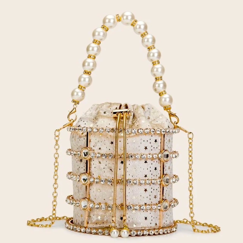 Mini bird cage bag
